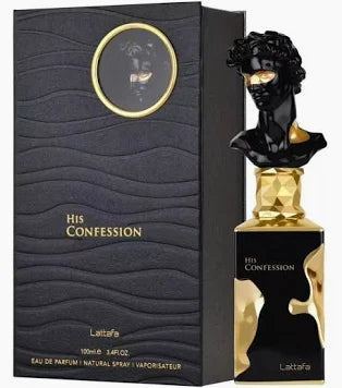 Lattafa His Confession — Eau de Parfum 100ml — Homme